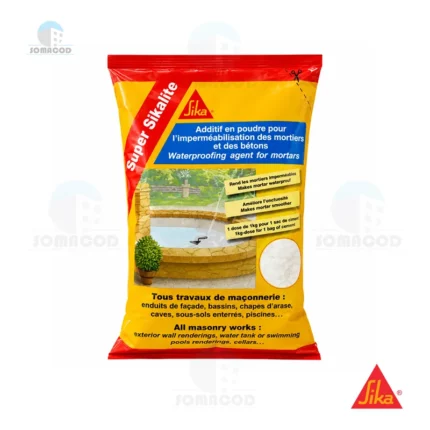 Super Sikalite® – Additif hydrofuge pour mortiers et bétons | Somacod Tunisie