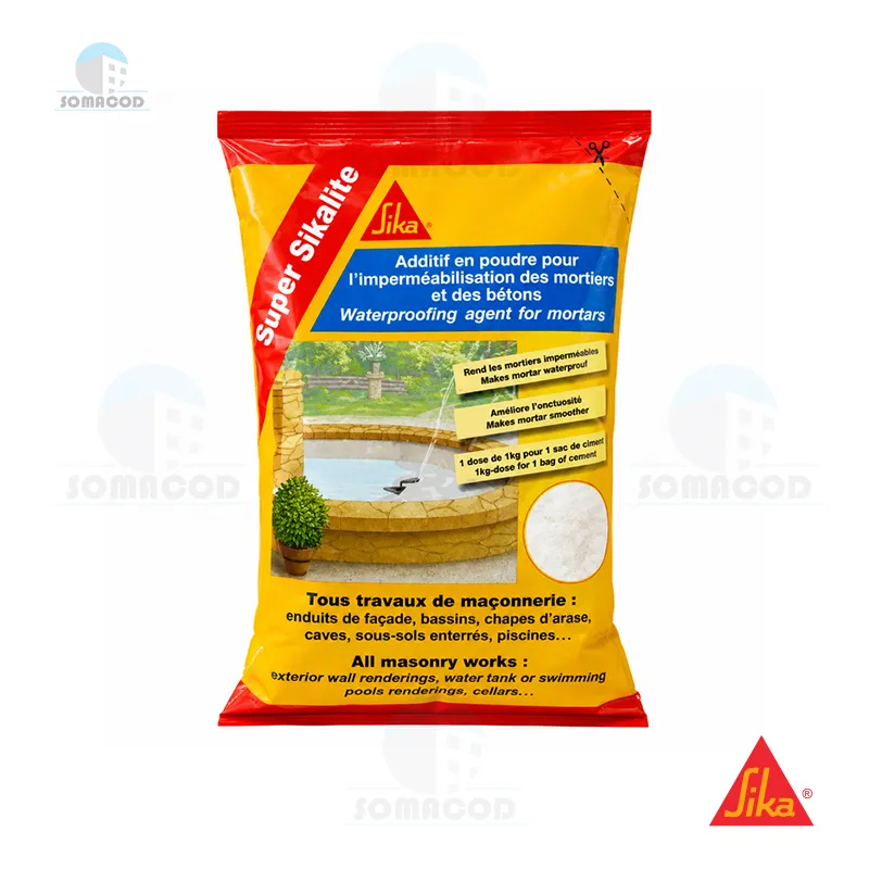 Super Sikalite® – Additif hydrofuge pour mortiers et bétons | Somacod Tunisie