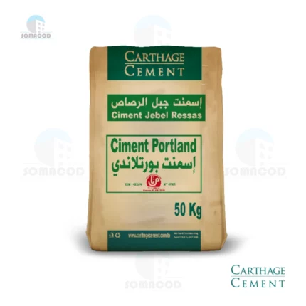 Ciment Portland 42.5 CPA Carthage Cement en Tunisie | Somacod