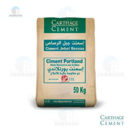 Ciment Portland 42.5 HRS Carthage Cement en Tunisie | Somacod