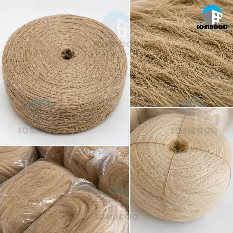 Filasse en jute en Tunisie | Importée & Polyfibres Kairouan | Somacod