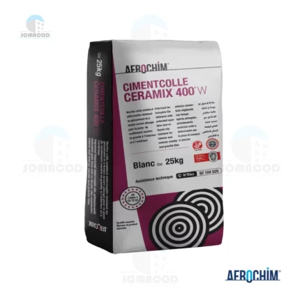 Ciment-colle CERAMIX® 400W AFROCHIM C2TES1 | Somacod Tunisie